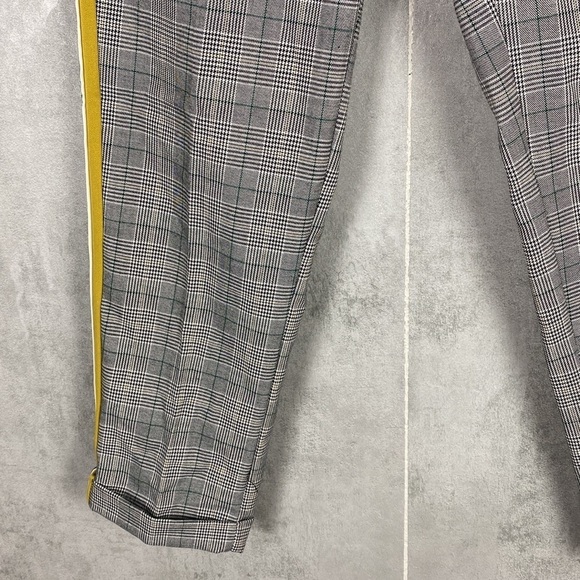 Zara plaid trouser with side stripe - Picture 3 of 9